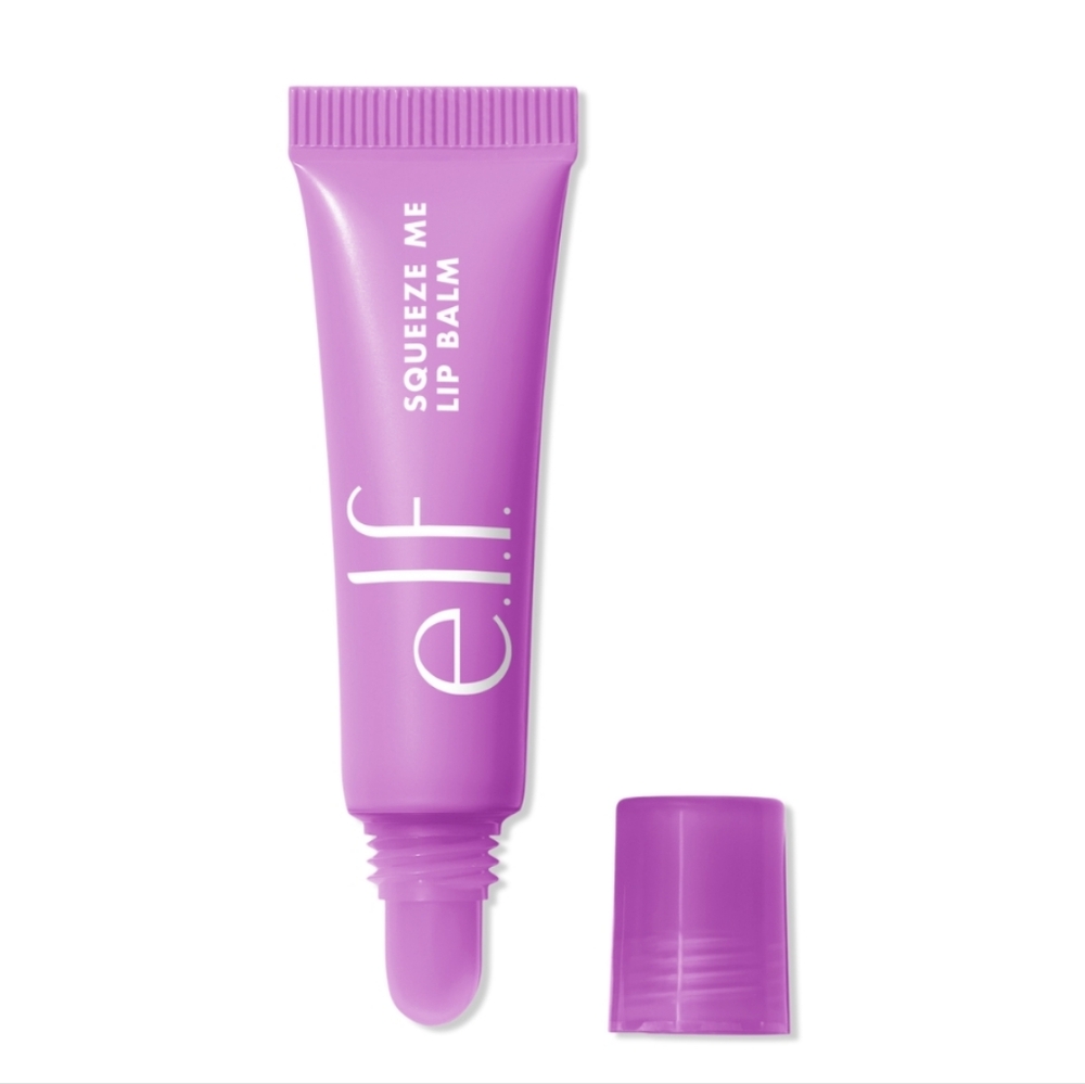 e.l.f. Squeeze Me Lip Balm Scent: Grape 🍇✨ 🆕